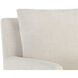 Glenrose Effie Linen Wheeled Dining Armchair, Wheeled